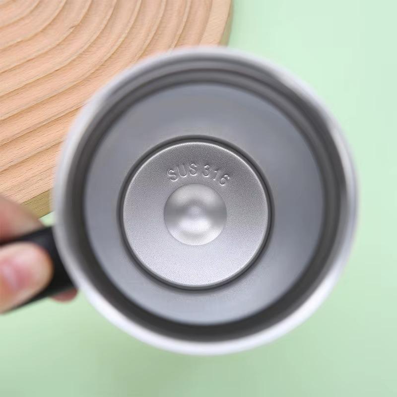 Smart Thermos Flask 650ml – 316 Stainless Steel Vacuum Insulated Travel Mug with Handle