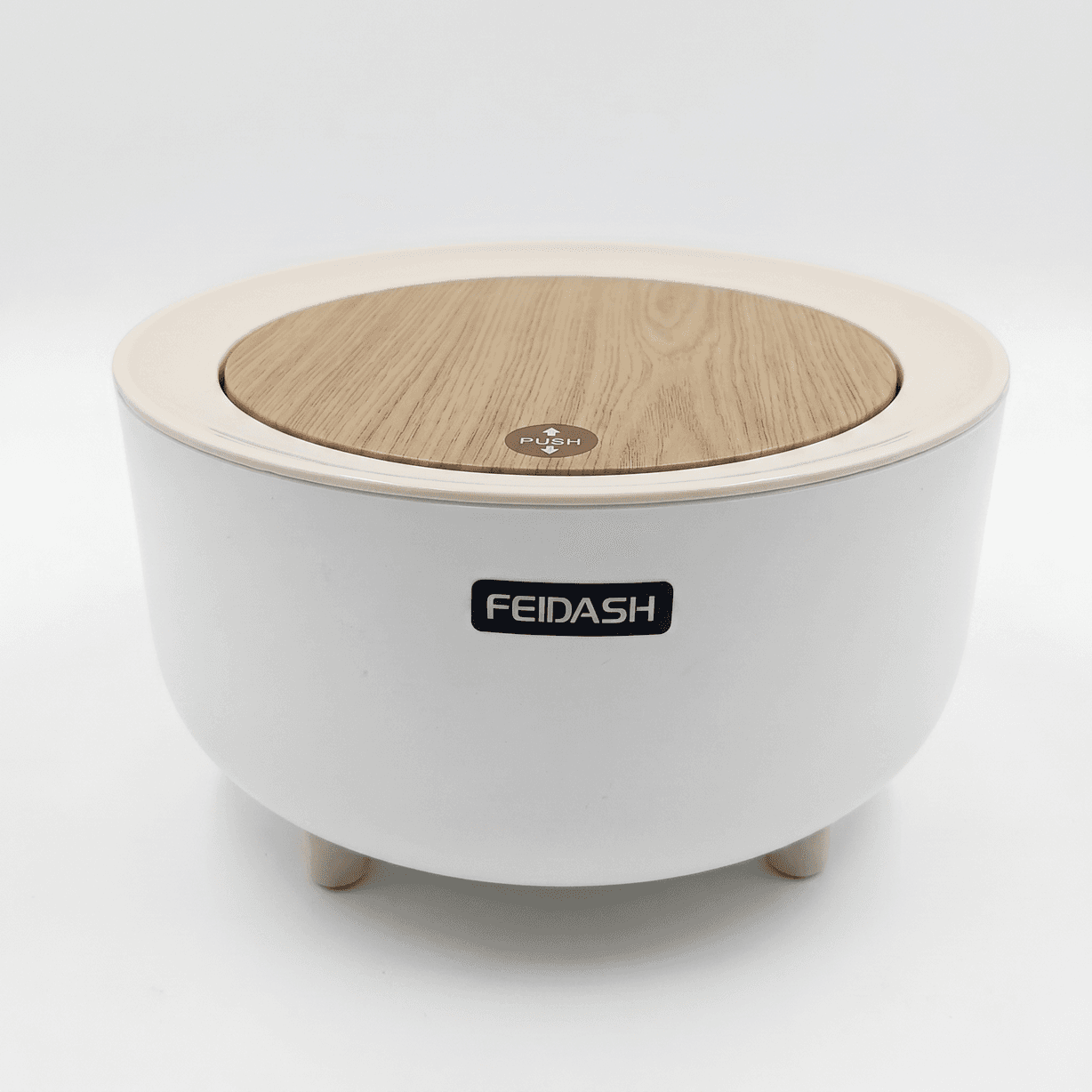 Mini Desktop Trash Can with Lid – Compact Plastic Garbage Bin for Kitchen, Bathroom, Bedroom & Office Table